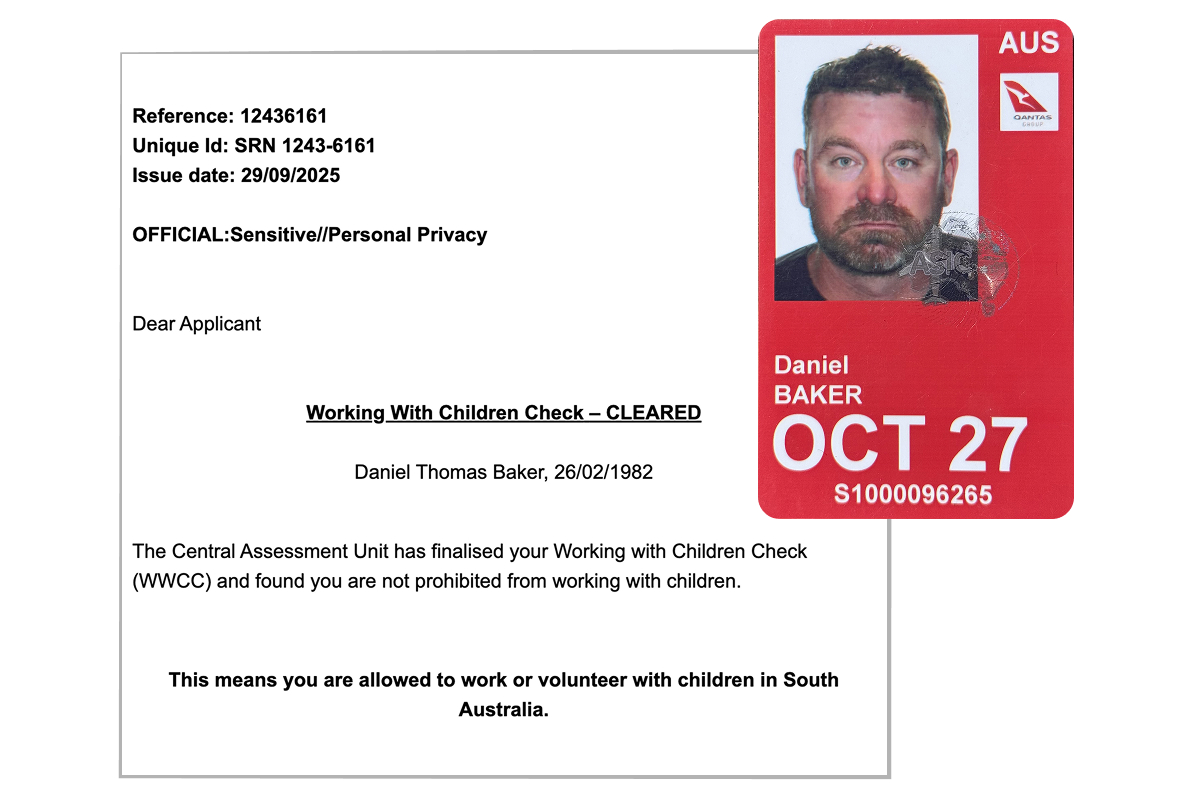 Working With Children Check clearance