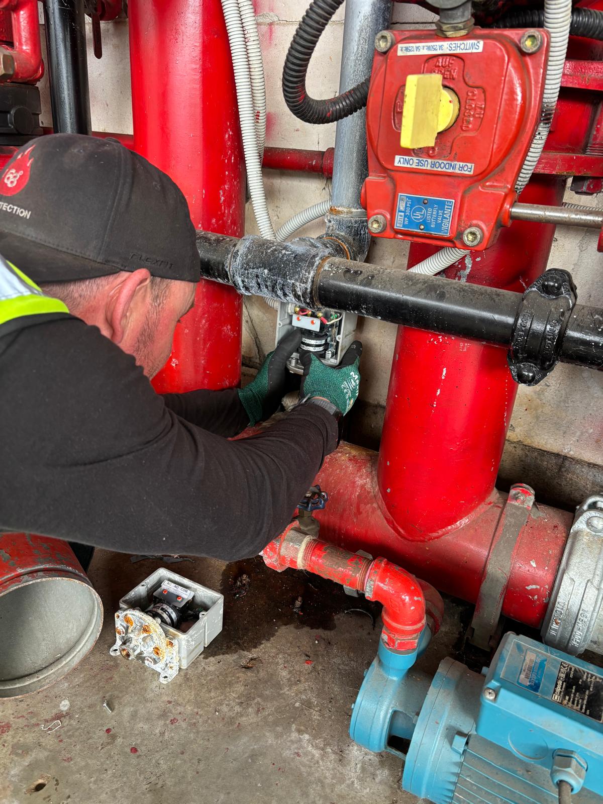 Pipe threading on site